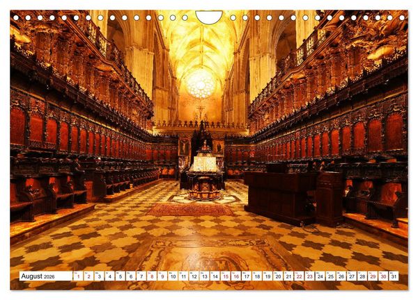 Produktbild: Santa Mar&iacute;a de la Sede (Wandkalender 2026 DIN A4 quer), CALVENDO Monatskalender
