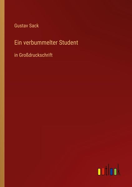 Produktbild: Ein verbummelter Student