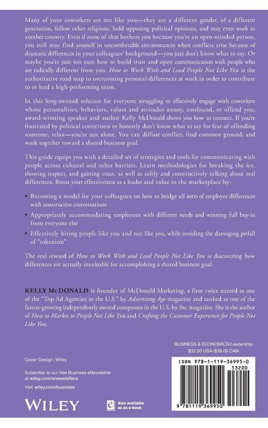 Produktbild: How to Work with and Lead People Not Like You