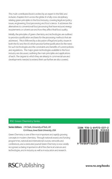 Produktbild: Alternatives to Conventional Food Processing