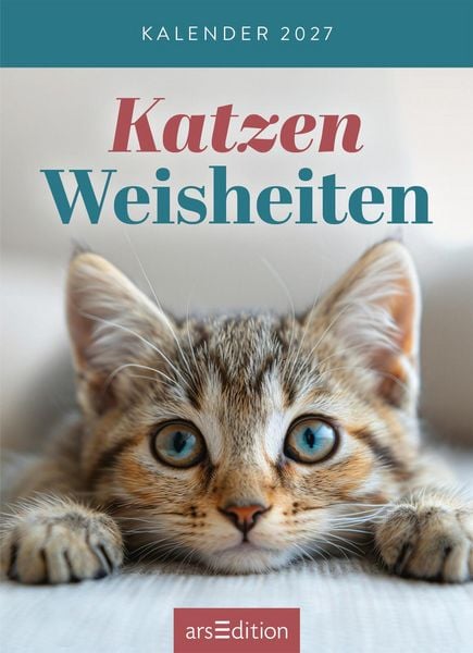 Produktbild: Abrei&szlig;kalender Katzenweisheiten 2027
