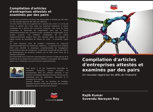 Produktbild: Compilation d'articles d'entreprises attest&eacute;s et examin&eacute;s par des pairs