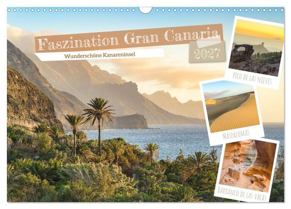 Produktbild: Faszination Gran Canaria (Wandkalender 2027 DIN A3 quer), CALVENDO Monatskalender