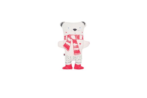 Produktbild: gef&uuml;lltes Kissen "Winterb&auml;r"