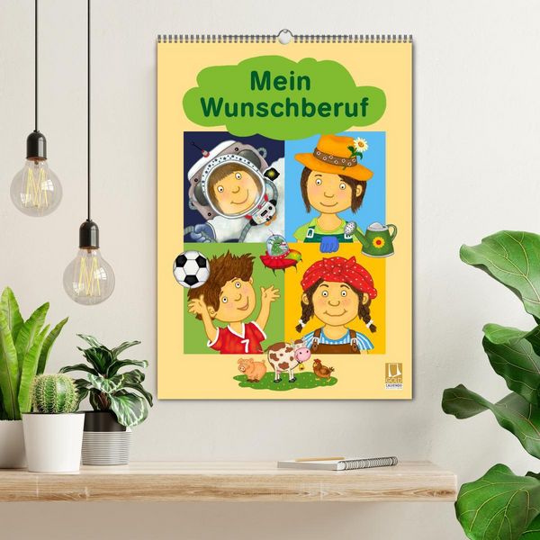 Produktbild: Mein Wunschberuf (Wandkalender 2026 DIN A2 hoch), CALVENDO Monatskalender
