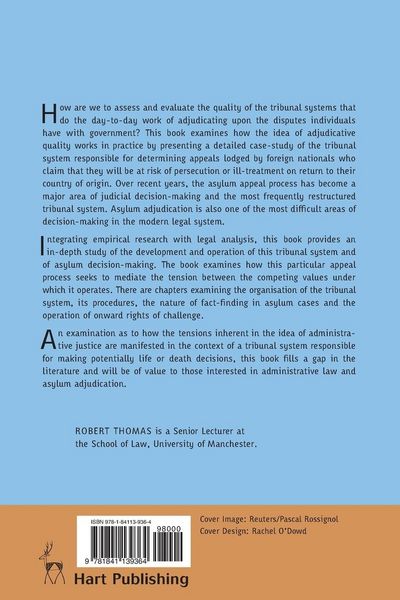 Produktbild: Administrative Justice and Asylum Appeals