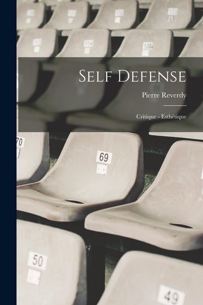 Produktbild: Self Defense; Critique - Esth&eacute;tique