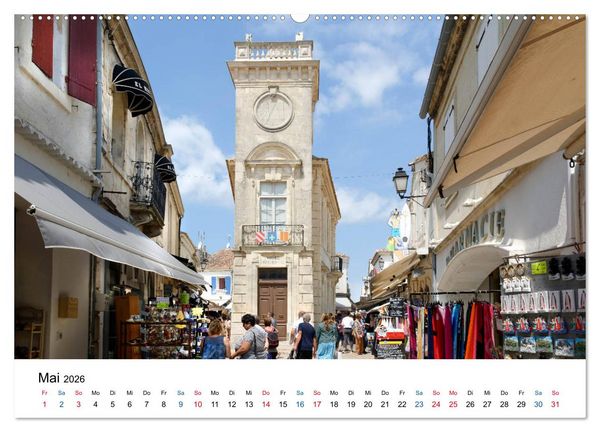 Produktbild: Frankreichs sch&ouml;nste D&ouml;rfer - Saintes Maries de la Mer (Wandkalender 2026 DIN A2 quer), CALVENDO Monatskalender