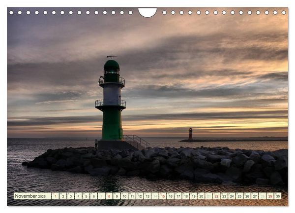 Produktbild: Ostsee - Impressionen (Wandkalender 2026 DIN A4 quer), CALVENDO Monatskalender
