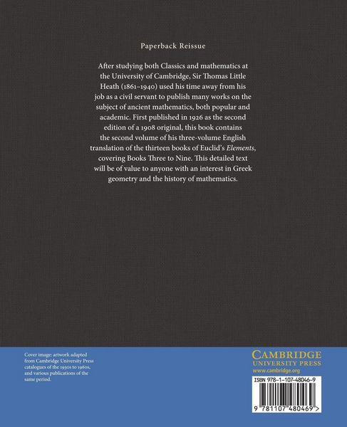 Produktbild: The Thirteen Books of Euclid's Elements
