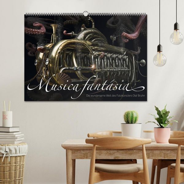 Produktbild: Musica fant&aacute;sia - Die wundersame Welt des Fotok&uuml;nstlers Olaf Bruhn (Wandkalender 2026 DIN A2 quer), CALVENDO Monatskalender