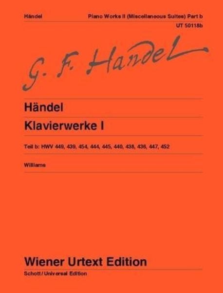 Händel, G: Sämtliche Klavierwerke