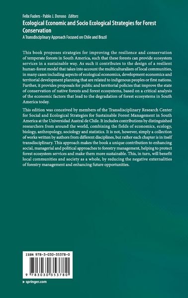 Produktbild: Ecological Economic and Socio Ecological Strategies for Forest Conservation