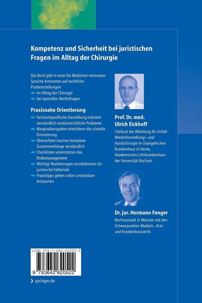 Produktbild: Chirurgie und Recht