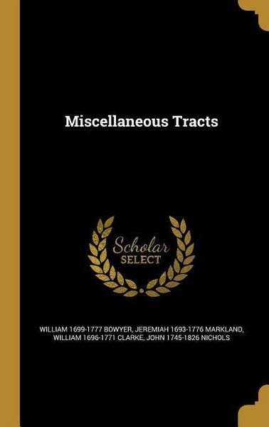Produktbild: Miscellaneous Tracts