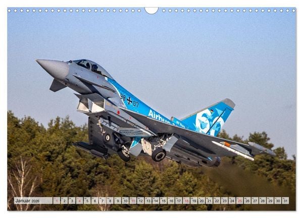 Produktbild: Milit&auml;rjets aus aller Welt (Wandkalender 2026 DIN A3 quer), CALVENDO Monatskalender