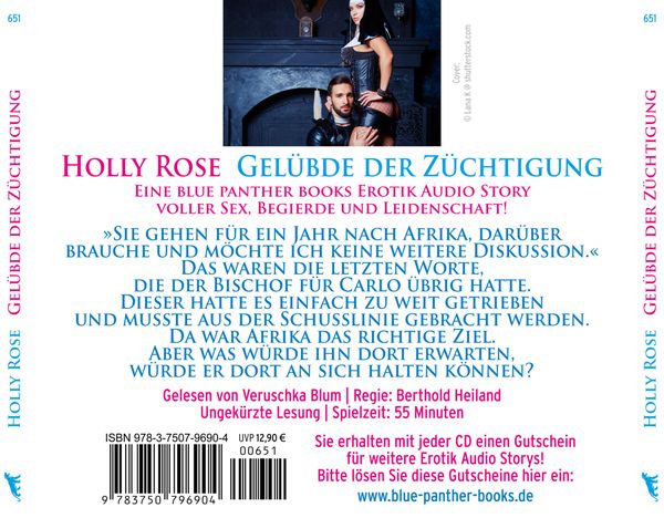 Gelübde Der Züchtigung Erotik Audio Story Erotisches Hörbuch Audio Cd Von Holly Rose 