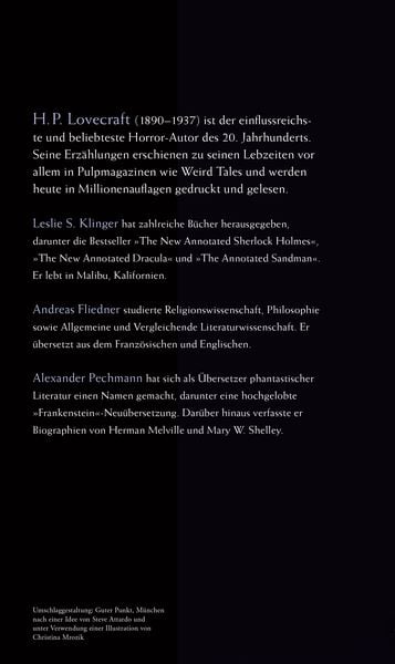 Produktbild: H. P. Lovecraft. Das Werk II