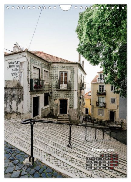 Produktbild: Cityscapes of Lisbon (Wall Calendar 2026 DIN A4 portrait), CALVENDO 12 Month Wall Calendar
