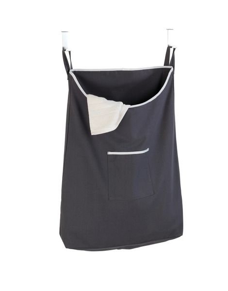 Produktbild: &Uuml;ber-T&uuml;r W&auml;schesammler Mod. Canguro Grau, 65 l