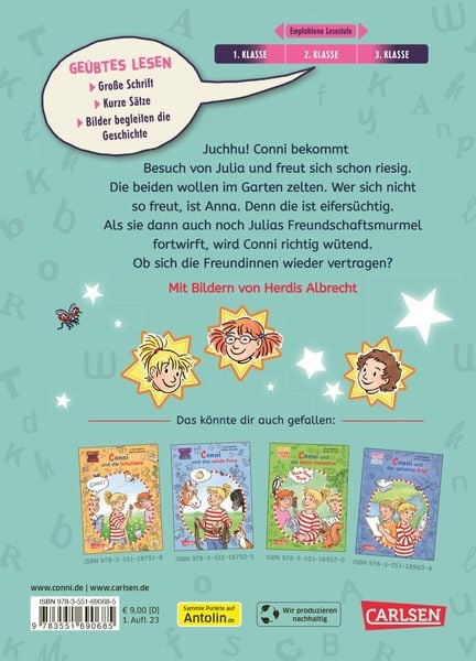 Produktbild: Lesen lernen mit Conni: Conni und die Freundschaftssterne