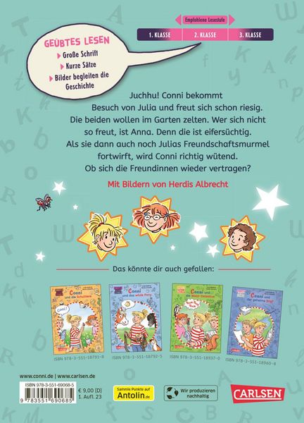 Produktbild: Lesen lernen mit Conni: Conni und die Freundschaftssterne