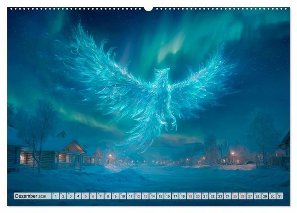 Produktbild: Im Licht der Fantasie (hochwertiger Premium Wandkalender 2026 DIN A2 quer), Kunstdruck in Hochglanz