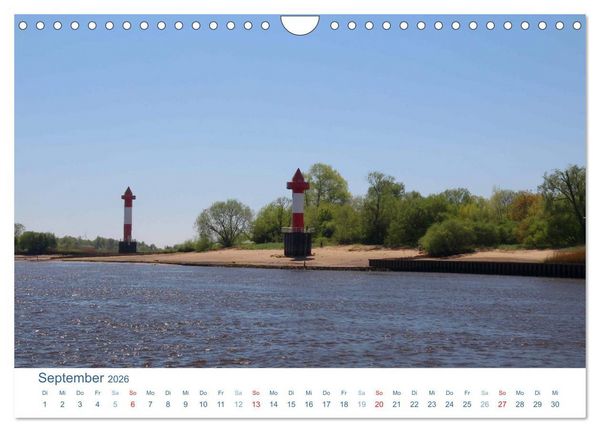 Produktbild: Berne 2026. Impressionen zwischen Weser und Hunte (Wandkalender 2026 DIN A4 quer), CALVENDO Monatskalender