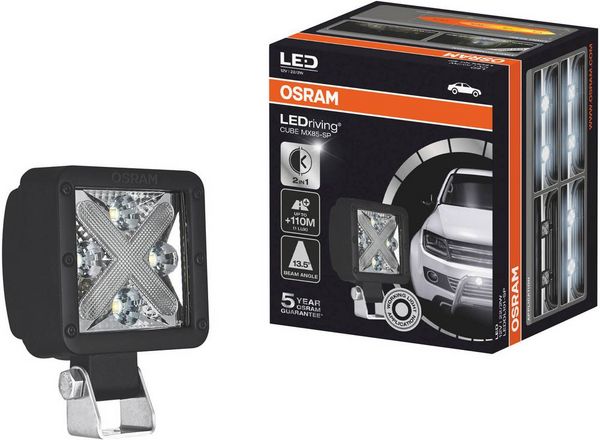Produktbild: Osram Automotive Arbeitsscheinwerfer 12 V LEDriving CUBE MX85-SP LEDDL101-SP Weitreichende Ausleuchtung (B x H x T) 57 x 85 x 121.5 mm 1250 lm 6000 K