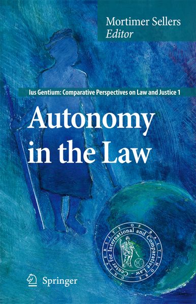 Produktbild: Autonomy in the Law