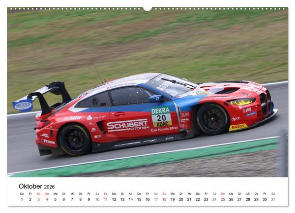 Produktbild: GT Masters (hochwertiger Premium Wandkalender 2026 DIN A2 quer), Kunstdruck in Hochglanz