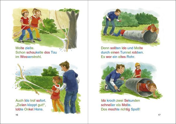 Produktbild: Lesel&ouml;wen - Das Original: Die sch&ouml;nsten Silbengeschichten f&uuml;r Jungs zum Lesenlernen