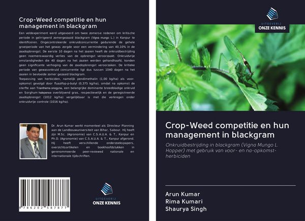Produktbild: Crop-Weed competitie en hun management in blackgram