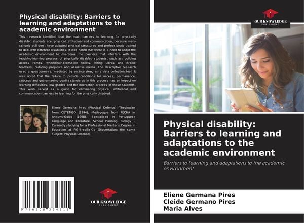 Produktbild: Physical disability: Barriers to learning and adaptations to the academic environment