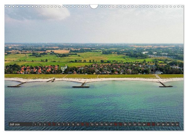 Produktbild: Brasilien Strand - Aufnahmen aus der Luft (Wandkalender 2026 DIN A3 quer), CALVENDO Monatskalender