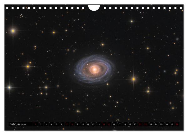 Produktbild: Galaxien im Universum (Wandkalender 2026 DIN A4 quer), CALVENDO Monatskalender