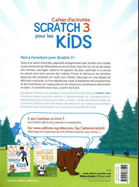 Produktbild: Cahier d'activites scratch 3 pour