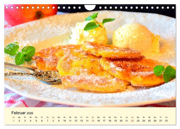 Produktbild: Saftig-knackige &Auml;pfel und k&ouml;stliche S&uuml;&szlig;speisen (Wandkalender 2026 DIN A4 quer), CALVENDO Monatskalender