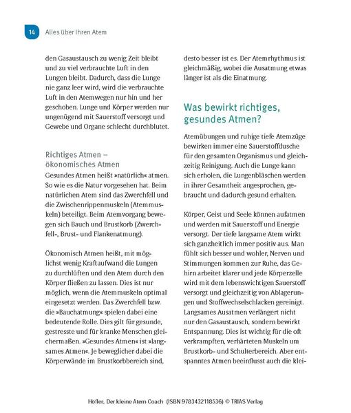Produktbild: Der kleine Atem-Coach
