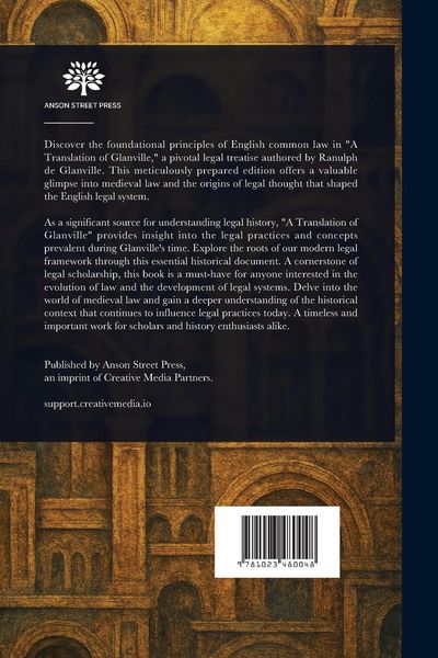 Produktbild: A Translation of Glanville