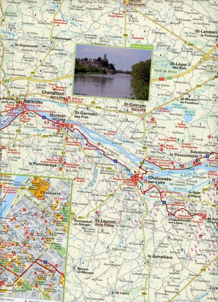 Produktbild: EuroVelo 6 (Atlantic - Basel) 1:100 000