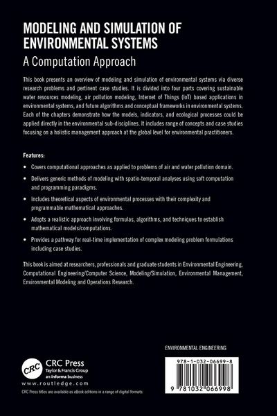 Produktbild: Modeling and Simulation of Environmental Systems