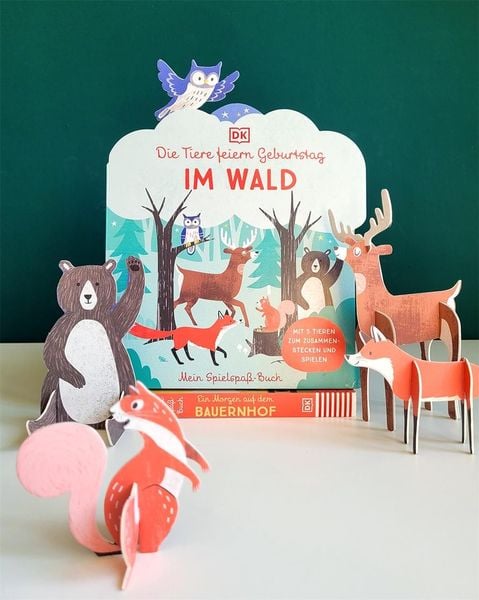 Produktbild: Mein Spielspa&szlig;-Buch. Die Tiere feiern Geburtstag im Wald