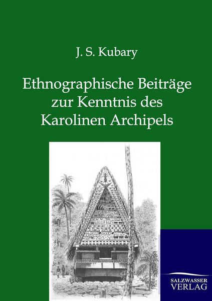 Produktbild: Ethnographische Beitr&auml;ge zur Kenntnis des Karolinen Archipels