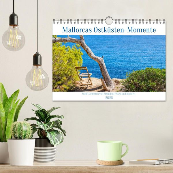 Produktbild: Mallorcas Ostk&uuml;sten-Momente (Wandkalender 2026 DIN A4 quer), CALVENDO Monatskalender