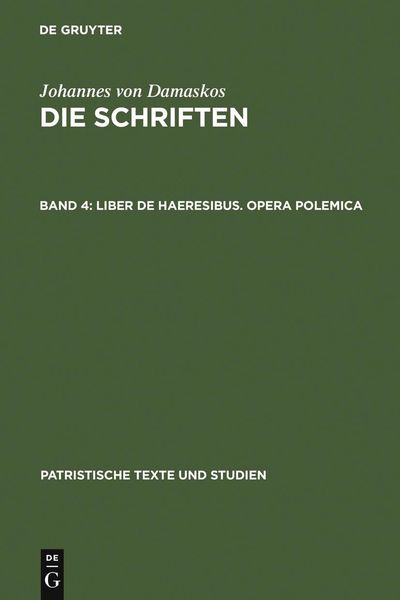Produktbild: Liber de haeresibus. Opera polemica