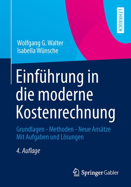 Produktbild: Einf&uuml;hrung in die moderne Kostenrechnung