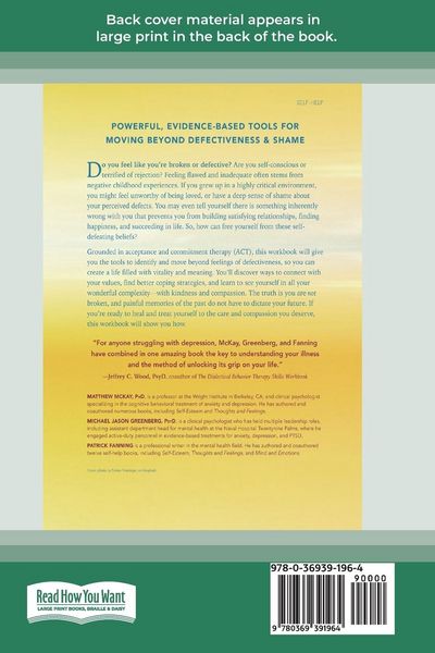 Produktbild: The ACT Workbook for Depression and Shame