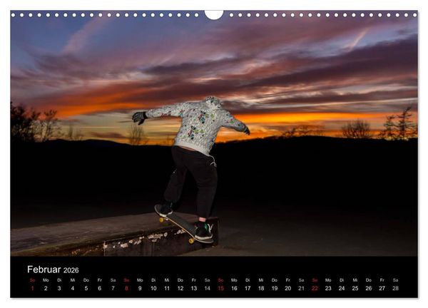 Produktbild: it's SKATEBOARDING (Wandkalender 2026 DIN A3 quer), CALVENDO Monatskalender