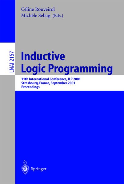 Produktbild: Inductive Logic Programming